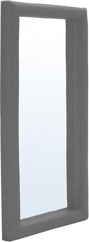 Factory Direct Partners 13289-GY SoftScape Sensory Wall Mirror (18" x 36") with Child-Safe, Shatterproof Mirror, Grey in Kuwait