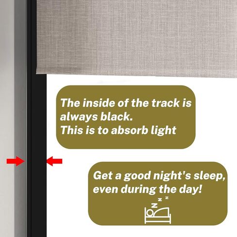 حاجبات الضوء المغناطيسية Moonice لظلال النوافذ والستائر، فعالة في حجب الضوء على طول حواف غرفتك، شرائط حجب الضوء لغرفة النوم، سهلة التركيب (أبيض، قطعتان) in Kuwait