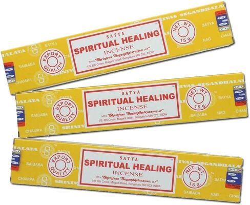 Satya Nag Champa Spiritual Healing Incense Sticks, 12 Count in Saudi Arabia