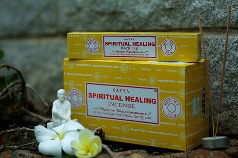 Satya Nag Champa Spiritual Healing Incense Sticks, 12 Count in Saudi Arabia