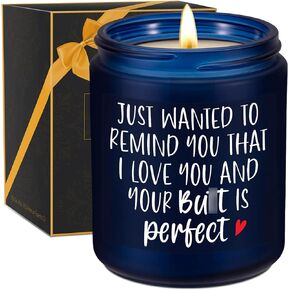 GSPY Scented Candles - Romantic Gifts, I Love You Gifts for Her, Him - Funny Anniversary, Birthday, Fathers Day, Mothers Day Gifts for Wife, Girlfriend, Husband, Boyfriend, Fiance, Women, GF