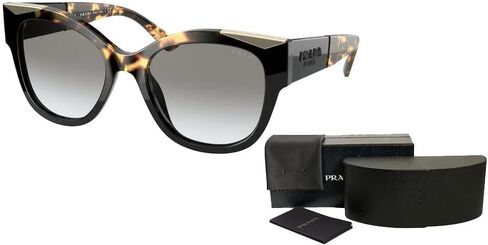 Prada PR02WS Rectangle Sunglasses for Women + BUNDLE with Designer iWear Complimentary Eyewear Kit in Saudi Arabia