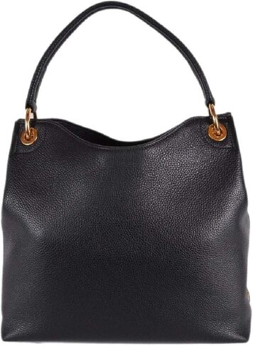 Prada Women's Vitello Daino Black Leather Satchel Bag Handbag 1BC051 in Kuwait