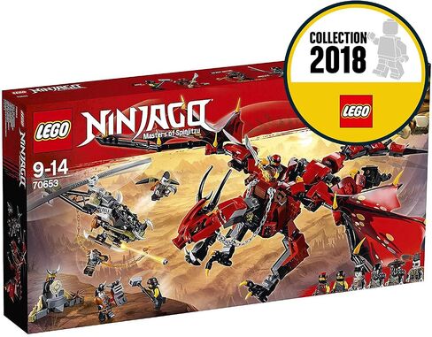 LEGO Ninjago Firstbourne Playset, Dragon & Hunter Helicopter Toy, Build & Play Dragon Toys for Kids in Saudi Arabia