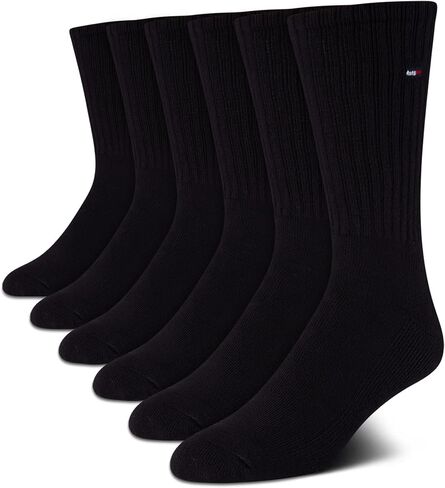 Tommy Hilfiger Men’s Athletic Socks – Cushion Crew Socks (6 Pack) in Kuwait