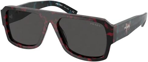 Prada PR22YS CONCEPTUAL Rectangle Sunglasses For Women+ BUNDLE With Designer iWear Complimentary Eyewear Kit in Saudi Arabia