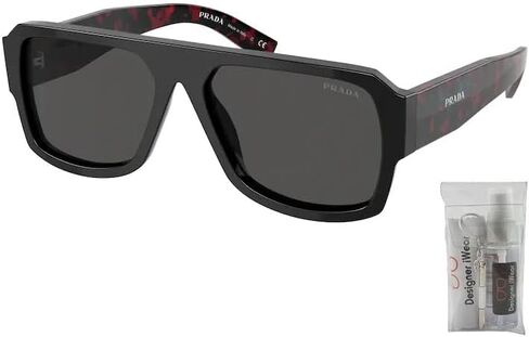 Prada PR22YS CONCEPTUAL Rectangle Sunglasses For Women+ BUNDLE With Designer iWear Complimentary Eyewear Kit in Saudi Arabia