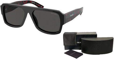 Prada PR22YS CONCEPTUAL Rectangle Sunglasses For Women+ BUNDLE With Designer iWear Complimentary Eyewear Kit in Saudi Arabia