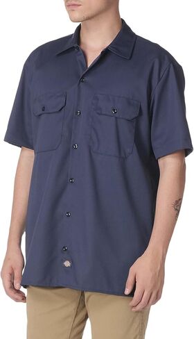 Dickies Men's Short Sleeve Work Shirt in Saudi Arabia