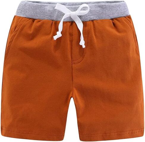 Mud Kingdom Classic Shorts for Boys Thin Jersey Material Cotton Drawstring Casual Summer Lightweight in Saudi Arabia