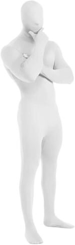 Rubie's Adult Solid Color 2nd Skin,White in Saudi Arabia