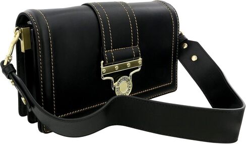 Versace Jeans Couture Black Black Buckle Crossbody Bag for Womens in Saudi Arabia