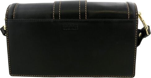 Versace Jeans Couture Black Black Buckle Crossbody Bag for Womens in Saudi Arabia