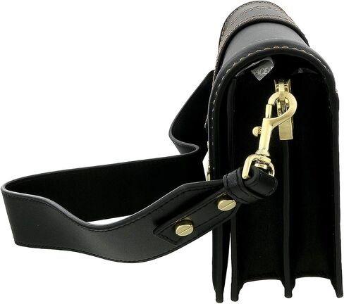 Versace Jeans Couture Black Black Buckle Crossbody Bag for Womens in Saudi Arabia