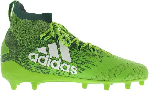 adidas Adizero Primeknit Cleat - Men's Football Team Semi Solar Green/White in Saudi Arabia