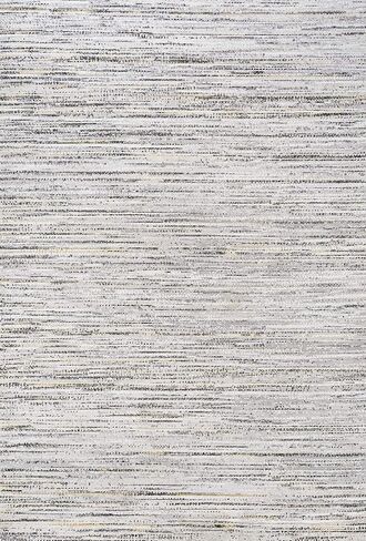 JONATHAN Y SOR200A-8 Loom Modern Strie' سجادة داخلية مخططة سادة كاجوال انتقالية سهلة التنظيف لغرفة النوم وغرفة المعيشة والمطبخ غير متساقطة، 8 أقدام × 10 أقدام، رمادي/أسود in Kuwait