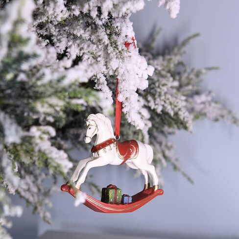 Decorative Hanging Ornaments Cardinal Decorations - Christmas Cardinal Ornaments Set of 2 3.03 * 0.32 * 4.33 Inch Newman House Studio in Kuwait