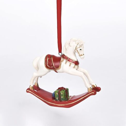 Decorative Hanging Ornaments Cardinal Decorations - Christmas Cardinal Ornaments Set of 2 3.03 * 0.32 * 4.33 Inch Newman House Studio in Kuwait