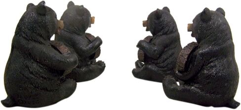 Home Originality Set of 4 Bears of Grace Figurines Holding Inspirational Plaques, 3 1/4 Inch in Saudi Arabia