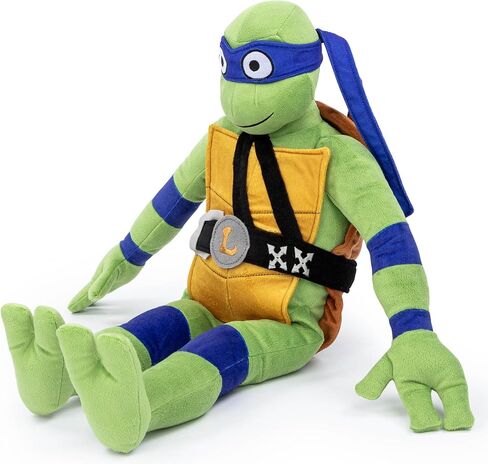 وسادة قطيفة من Nickelodeon Teenage Mutant Ninja Turtles Leonardo Buddy - وسادة شخصية محشوة فائقة النعومة - ألياف البوليستر الدقيقة، 66 سم in Kuwait