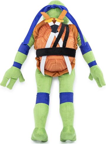 وسادة قطيفة من Nickelodeon Teenage Mutant Ninja Turtles Leonardo Buddy - وسادة شخصية محشوة فائقة النعومة - ألياف البوليستر الدقيقة، 66 سم in Kuwait