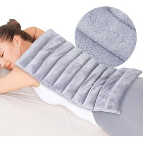 REVIX Extra Large Microwave Heating Pad for Back Pain Relief with Moist Heat, Microwavable Heated Wrap for Full Back, Stomach Cramps, Shoulder and Neck, Leg, Support Cold Therapy