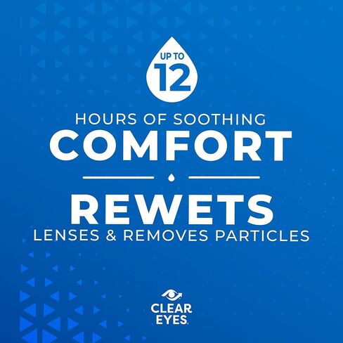 قطرات العين لتخفيف العدسات اللاصقة من كلير آيز، 0.5 أونصة سائلة in Kuwait