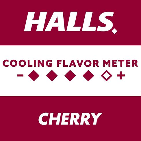 Halls Relief Cherry Cough Drops, Value Pack, 140 Drops in Saudi Arabia