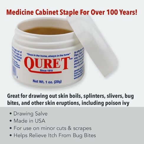 Quret Drawing Salve, 1 Ounce in Saudi Arabia