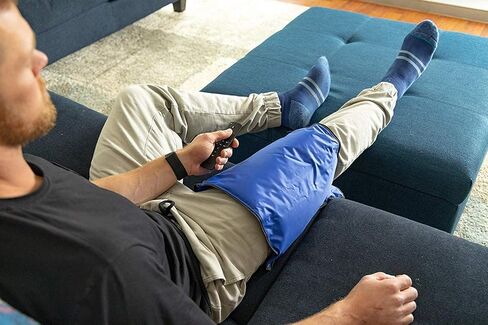 عبوة ثلج من ريستر تشويس للإصابات قابلة لإعادة الاستخدام - (قياسي كبير: 11 × 14.5 بوصة) للورك والكتف والركبة والظهر - ضغط ساخن وبارد للتورم والكدمات والجراحة - العلاج بالحرارة والبرودة in Kuwait