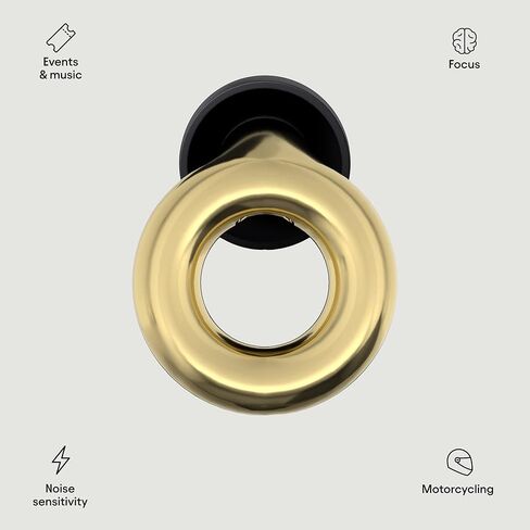 Loop Experience Ear Plugs for Concerts – High Fidelity Hearing Protection for Noise Reduction, Motorcycles, Work & Noise Sensitivity – 8 Ear Tips in XS, S, M, L – 18dB Noise Cancelling - Black in Kuwait