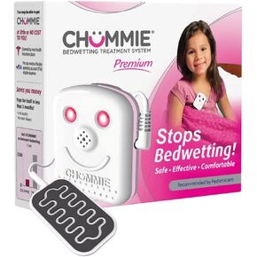 Premium Bedwetting Alarm for Deep Sleepers - Award Winning, Clinically Proven System with Loud Sounds, Bright Lights and Strong Vibrations, Blue