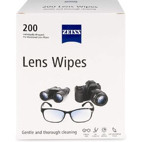 Zeiss Pre-Moistened Lens Cleaning Wipes, 2 Pack (200 Ct) in Saudi Arabia