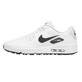Nike Men's Air Max 90 G Spikeless Golf Shoes, White/Black, 7.5