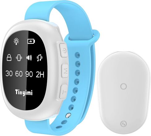منبه لاسلكي للتبول اللاإرادي من تينيمي | ساعة تدريب على استخدام المرحاض قابلة لإعادة الشحن مع اعداد اهتزاز ومؤقت in Kuwait