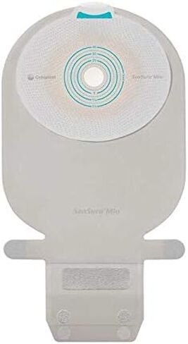 SenSura Mio 1-Piece EasiClose Wide Drainable Pouch, Standard Wear Flat w/Full-Circle Filter, Maxi 7.1 x 5.5 x 2 Inch 10481 (Box of 10) in Kuwait