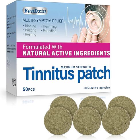 50 قطعة من رقع تخفيف طنين الأذن مع تركيبة عشبية طبيعية، لتحسين فقدان الدم وتعزيز الدم، وتخفيف الطنين وحل طنين الأذن للنساء والرجال in Kuwait
