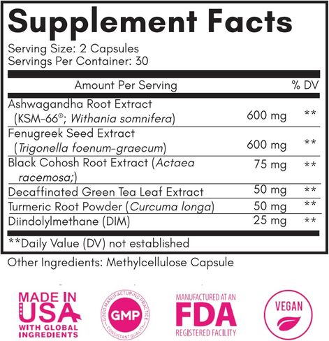 مكملات انقطاع الطمث من Wejoy Balance للنساء - تم تركيبها بشكل فريد لتخفيف الهبات الساخنة في سن اليأس ودعم المفاصل وزيادة الوزن والنوم والتعرق الليلي وتساقط الشعر وتقلب المزاج - طبيعي (زجاجة واحدة) in Kuwait