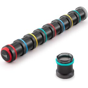 Fullicon Weekly Pill Organizer, Waterproof 7 Day Compact Small Portable Pill Box with 8 Compartment, Travel Pill Case, Stackable Medicine Organizer for Vitamin/Fish Oil/Supplements in Kuwait