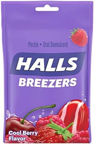 Halls Breezers Throat Drops in Saudi Arabia