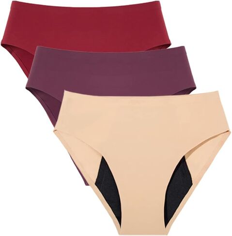 Mordlanka Period Underwear for Women Heavy Flow High Waisted Menstrual Panties with 55ml High Absorbency in Saudi Arabia