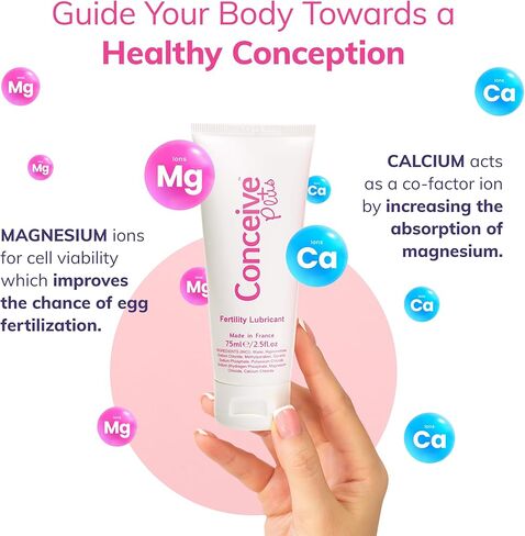 زيت تشحيم للخصوبة Conceive Plus - للأزواج الذين يحاولون الحمل، 2.5 أونصة in Kuwait
