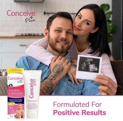 زيت تشحيم للخصوبة Conceive Plus - للأزواج الذين يحاولون الحمل، 2.5 أونصة in Kuwait