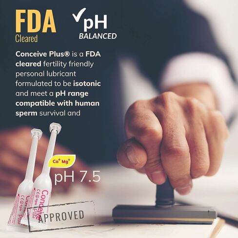 زيت تشحيم للخصوبة Conceive Plus - للأزواج الذين يحاولون الحمل، 2.5 أونصة in Kuwait