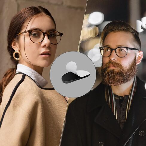 وسادات أنف للنظارات، وسادات أنف لاصقة مضادة للانزلاق، وسادة أنف من السيليكون الناعم للنظارات والنظارات والنظارات الشمسية، 16 زوجًا (شفاف) in Saudi Arabia