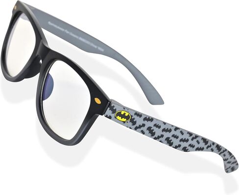 Batman Blue Light Glasses for Kids Computer Eyeglasses with Carrying Case | Blue Light Blocking Glasses for Boys Children’s Gaming Glasses (Black/Yellow) in Saudi Arabia