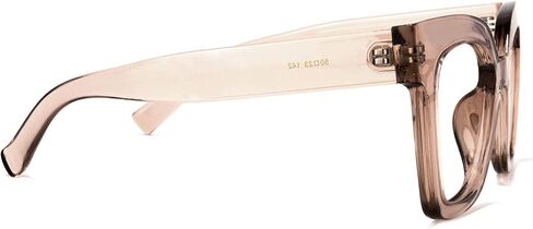 VOOGLAM Stylish Square Blue Light Blocking Glasses for Women Men Anti Eyestrain UV Eyewear Naila in Kuwait