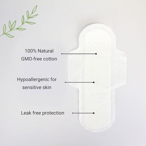 Veeda Ultra Thin Night Pads for Women - Super Absorbent Overnight pads with wings - Feminine Pads with Overnight Absorbency - Unscented & Chlorine free Sanitary Napkins - 12 Count in Kuwait