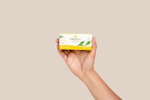 Organyc 100% Certified Organic Cotton Tampons, No Applicator, Super, 16 Count, White in Saudi Arabia