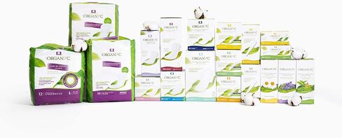Organyc 100% Certified Organic Cotton Tampons, No Applicator, Super, 16 Count, White in Saudi Arabia
